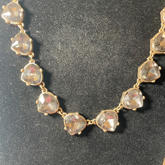 Stella & Dot smoky quartz teardrop necklace - Picture 2 of 3